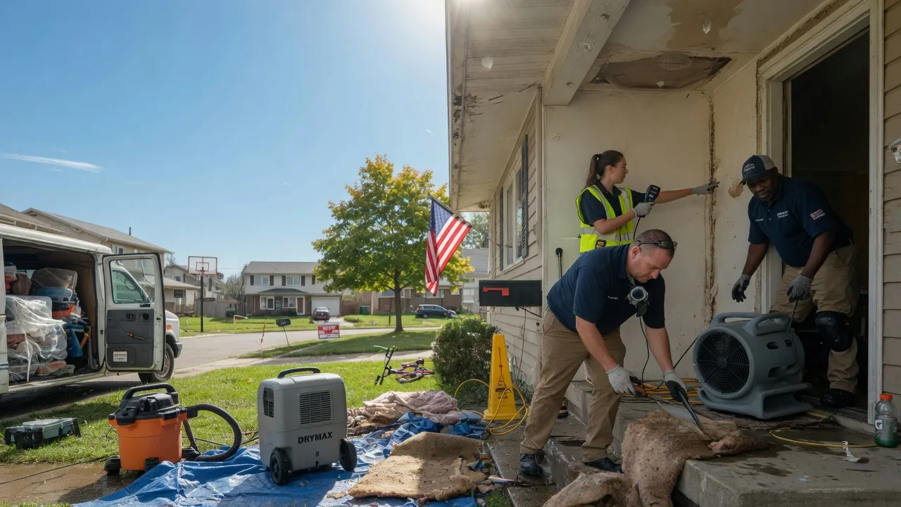 Water Damage Restoration in Baxter Springs, KS near me